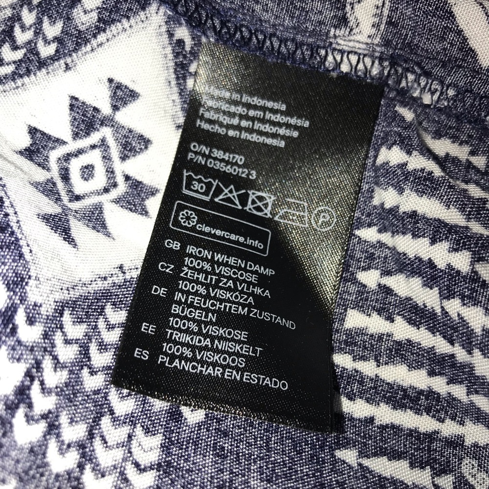 Divided Aztec Button Down - image 3